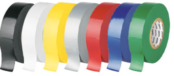 Cinta de aislar de 18 m x 19 mm, amarilla, Truper