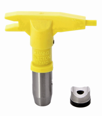 Boquilla Airless para viscosidades Medias, abanico de 25 cm,  diámetro 0.019”