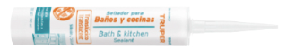Sellador translúcido para baños y cocinas, 85 g, Truper