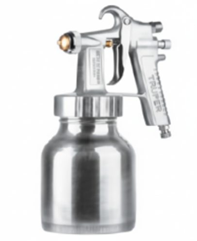 Pistola p/pintar baja presión, 1.5 mm, naranja, entrada inf