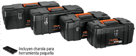 Caja para herramienta 17' industrial, broches metálicos