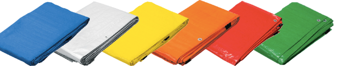 Lona de polietileno 3 x 3 m, verde, 110 g/m2, PRETUL