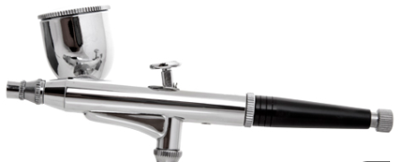 Aerógrafo profesional con vaso giratorio