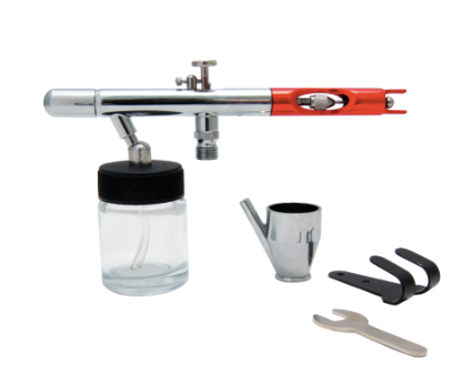 Aerógrafo profesional de succión con vaso de cambio rápido