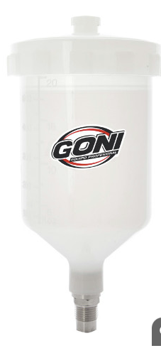 Vaso de plástico de 600 ml para modelo 397