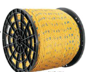 Kilo de cuerda amarilla de polipropileno 10mm, carrete 20kg