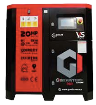 Compresor de Tipo Tornillo 20HP 116 PSI