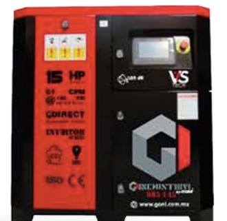 Compresor de Tipo Tornillo 15 HP 145 PSI