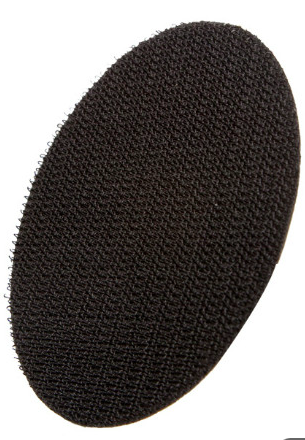 Respaldo ciego de 3" de diámetro con velcro y cuerda de 5/16"