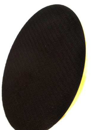 Respaldo ciego de 6" de diámetro con velcro y cuerda de 5/16"